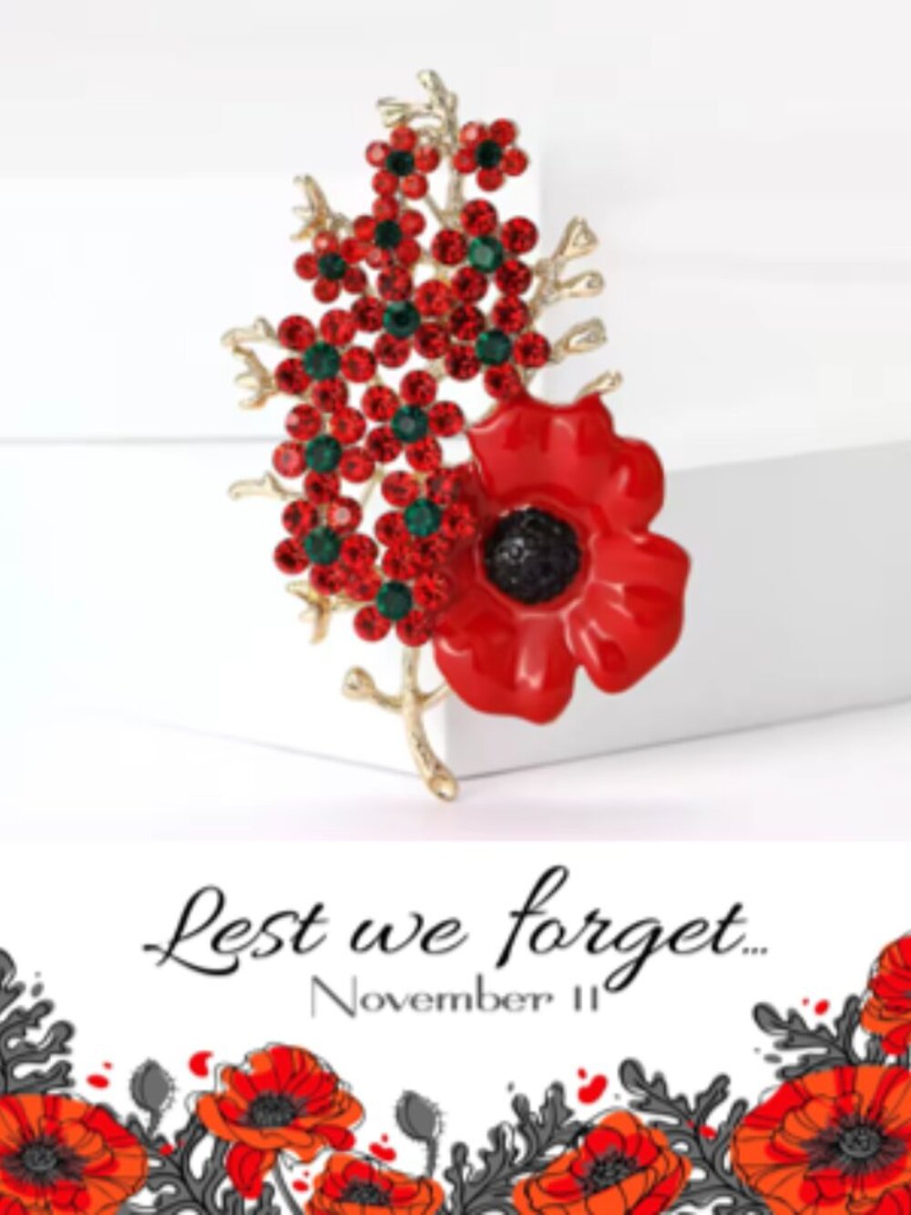 🌺40% Proceeds go to The Legion Poppy Fund🌺